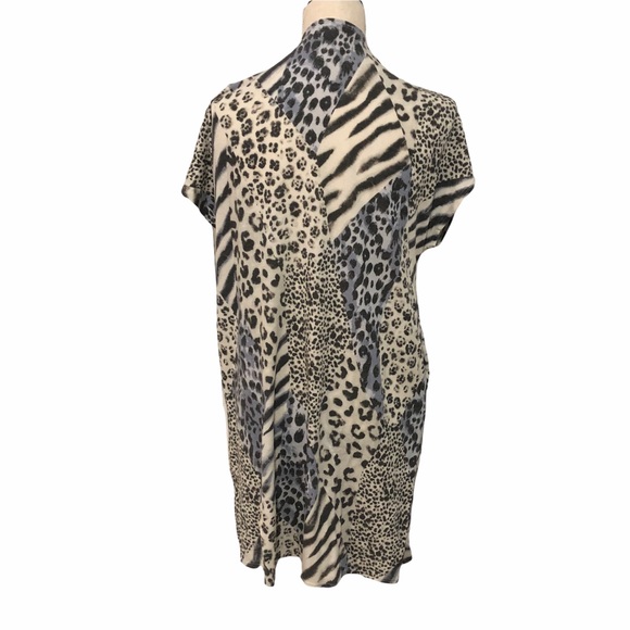 Animal Print Kimono NWT - Picture 3 of 4